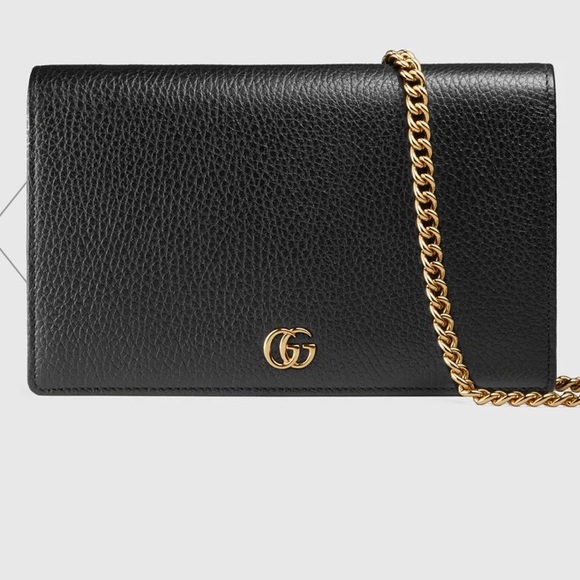 ✨SOLD✨ EUC Gucci Wallet on a chain. 100% AUTHENTIC - Picture 1 of 5